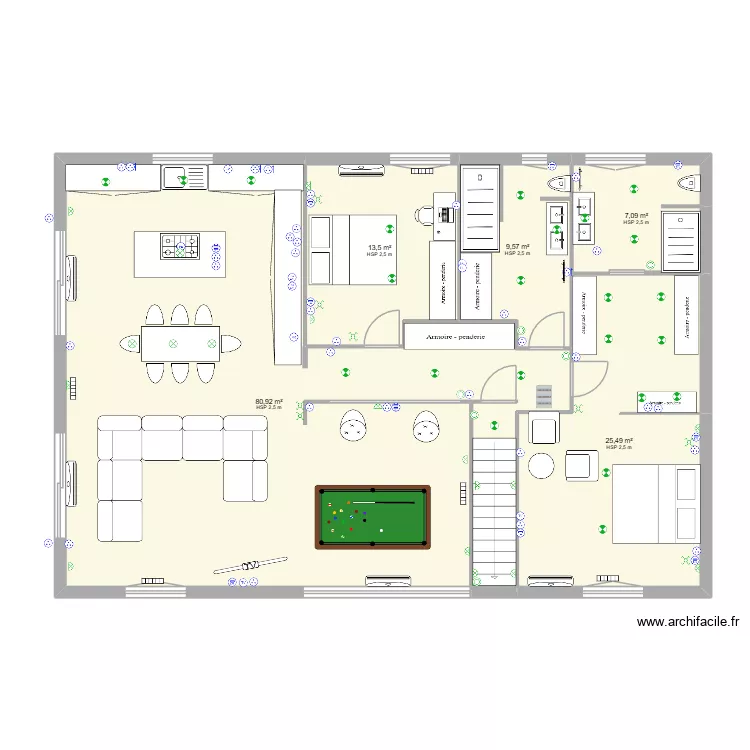 LOUP DE CHABANNE ELEC. Plan de 