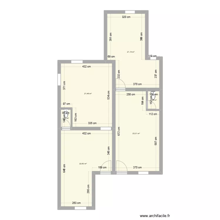 etage1 - projet. Plan de 
