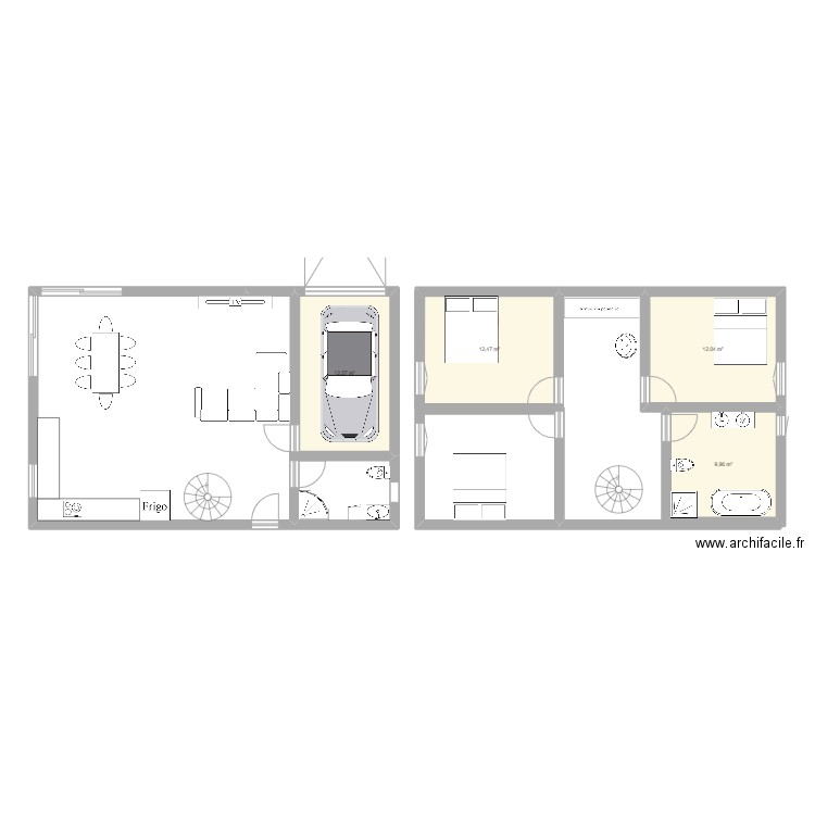 test. Plan de 0 pièce et 0 m2