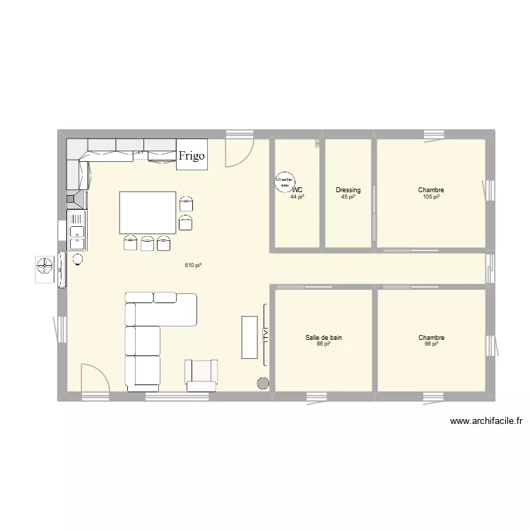 idee en cour. Plan de 