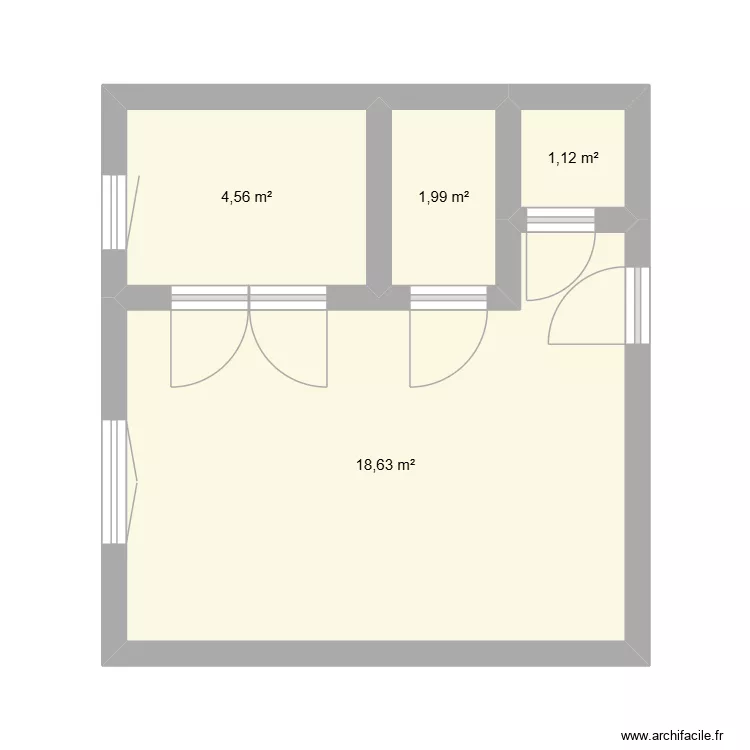 8 tel. Plan de 4 et 26 m² 8 tel. Plan de 4 et 26 m²