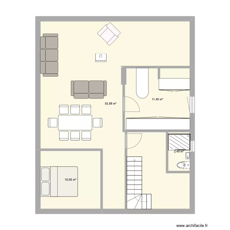 chateau222. Plan de 4 Pièces et 78 m² chateau222. Plan de 4 Pièces et 78 m²