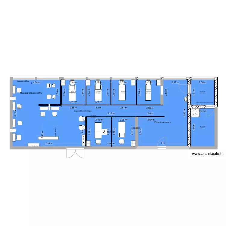 Bio Esth&eacute;tique Pojet modifi&eacute; version 14. Plan de 