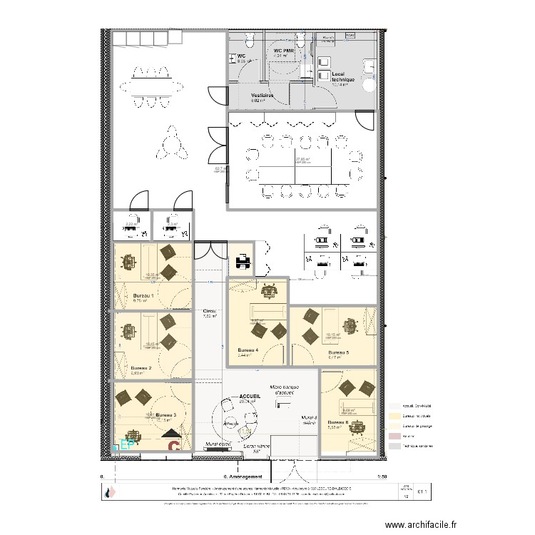 ALBI LESCURE V7. Plan de 10 pièces et 156 m2