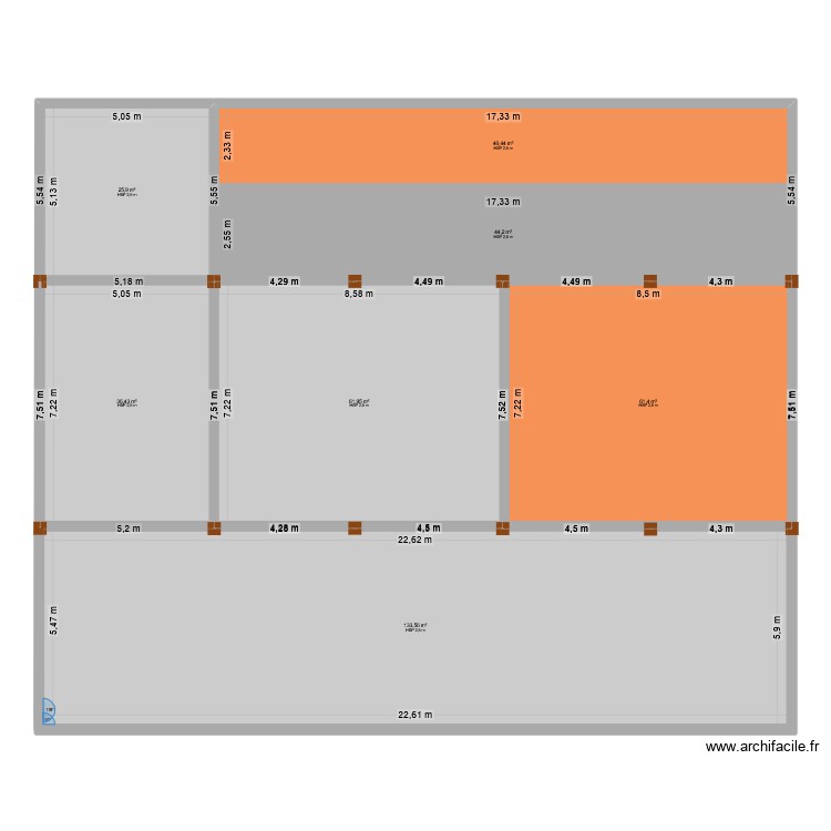 Hangar des rêves. Plan de 0 pièce et 0 m2