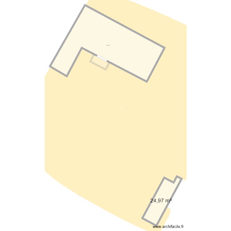 maison. Plan de 4 pièces et 343 m2