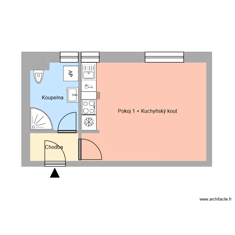 Kolm&aacute; 643, byt 11. Plan de 8  et 147 m²