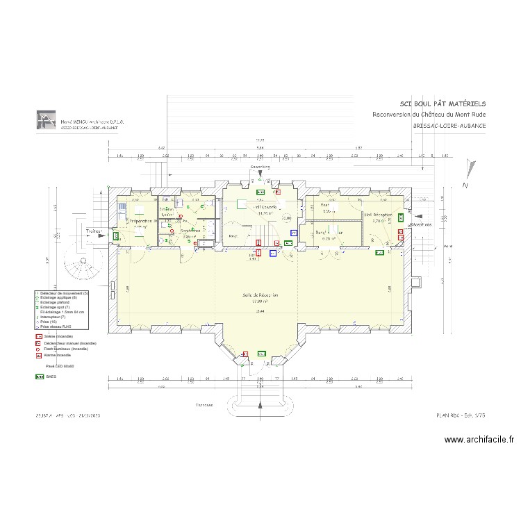 Pan électrique RDC Monte Rude. Plan de 0 pièce et 0 m2