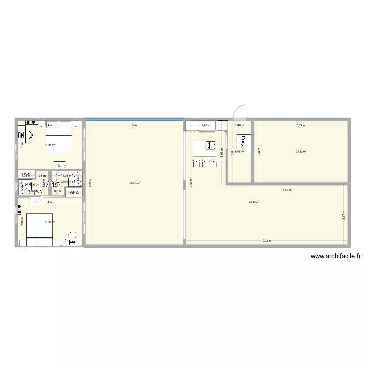 maison 2025. Plan de 