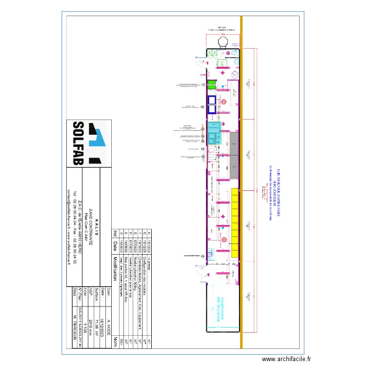 BLEUNVEN PLAN OFFICIEL. Plan de 0 pièce et 0 m2