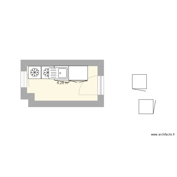 cuisine salle de pause. Plan de 0 pièce et 0 m2
