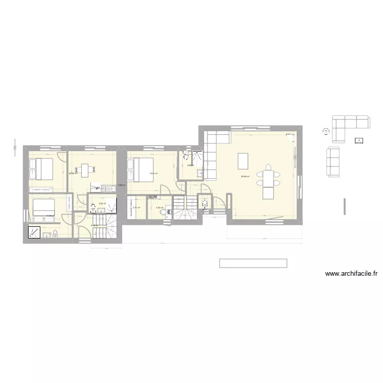 cc2. Plan de 10 et 118 m² cc2. Plan de 10 et 118 m²