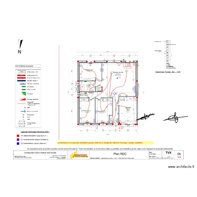 LEDOUX DEMEURES. Plan de 0 pièce et 0 m2