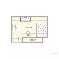 salle de bain étage