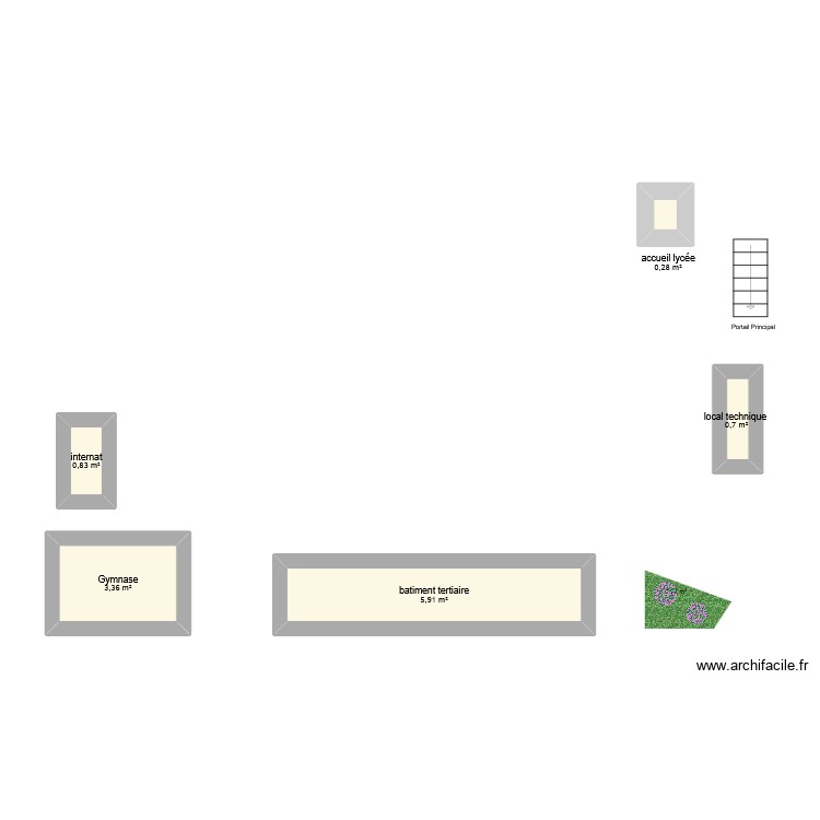 plan lyc&eacute;e jpo. Plan de 0 pièce et 0 m2