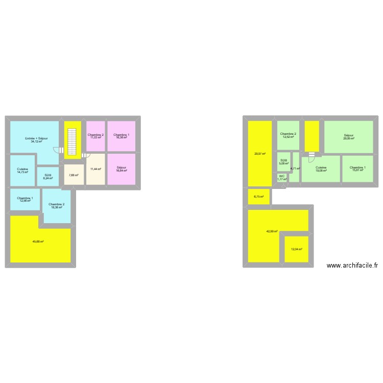 Plan SCI HOUSE OFKLEIN1. Plan de 24 pièces et 399 m2