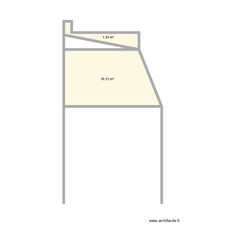 dp03. Plan de 2  et 11 m²