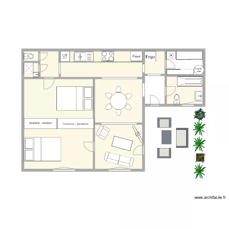 Plan Dal Molin. Plan de 10 et 29 m² Plan Dal Molin. Plan de 10 et 29 m²