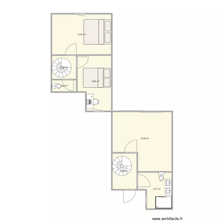 11 petite. Plan de 7 et 52 m² 11 petite. Plan de 7 et 52 m²