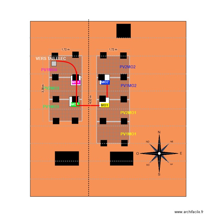 SOLAUX CABLAGE. Plan de 0 pièce et 0 m2
