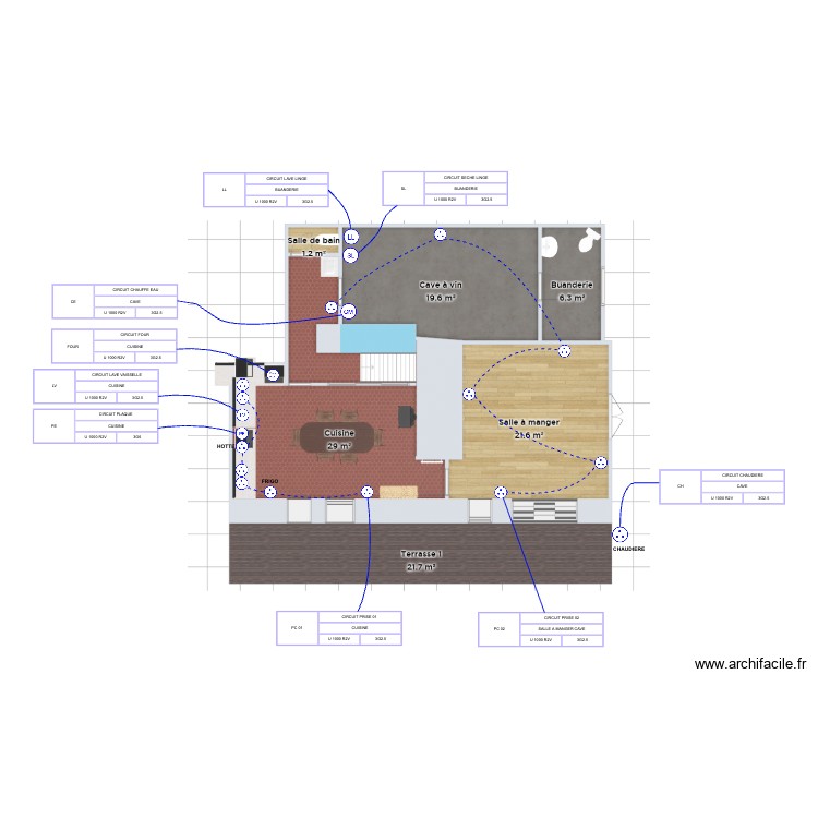 RIVAILLER RDC PC. Plan de 0 pièce et 0 m2