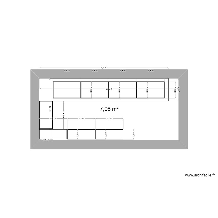 ATELIER. Plan de 0 pièce et 0 m2
