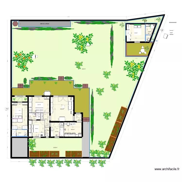 parcelle cadastrale forcalquier cabanon 2. Plan de 