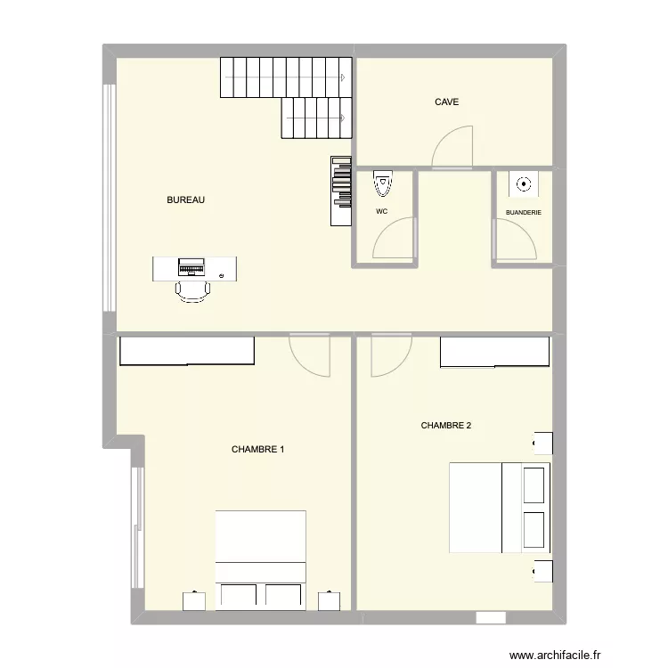 Sous sol Limonest. Plan de 