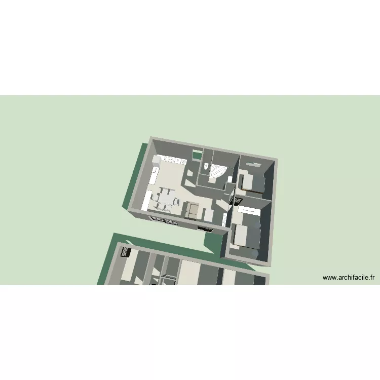plessis. Plan de 13 Pièces et 128 m² plessis. Plan de 13 Pièces et 128 m²