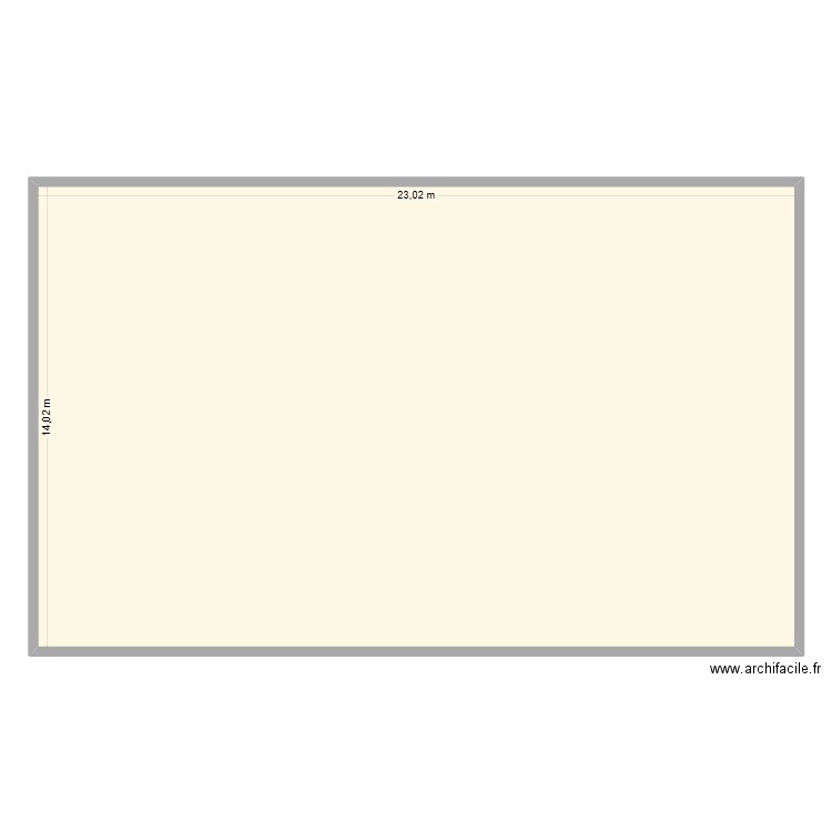 FCC - YB 17.08.. Plan de 1 pièce et 323 m2