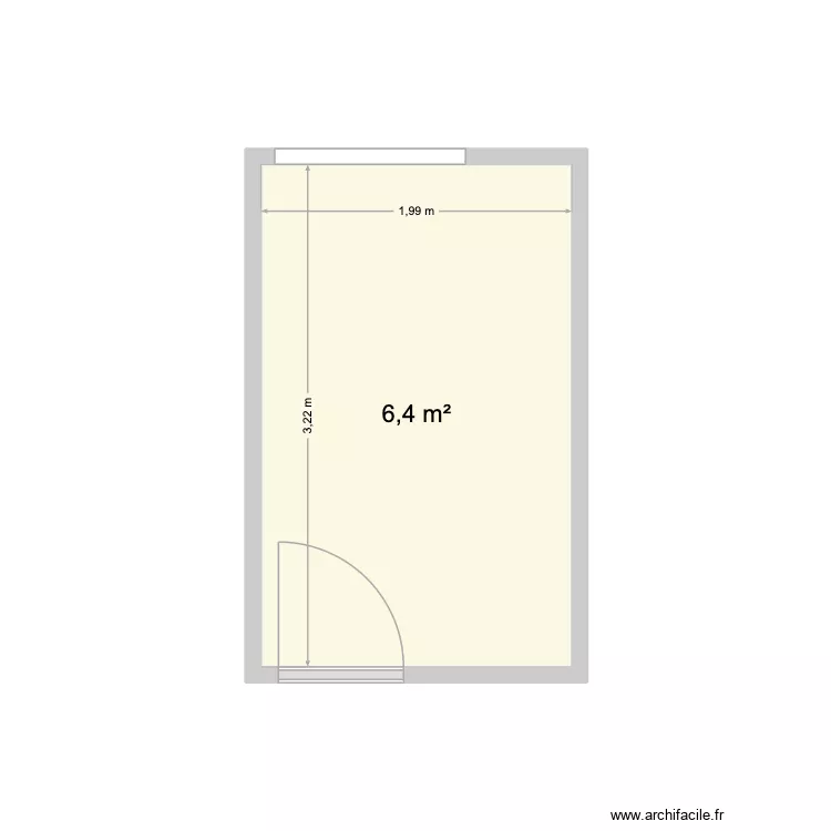 Wangermez. Plan de 1  et 6 m²
