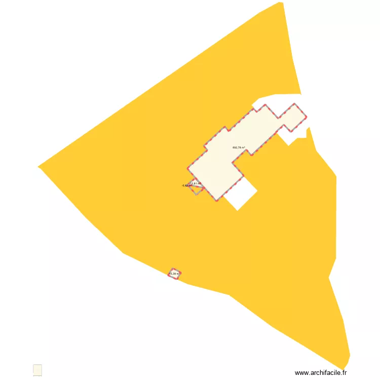 garage enterr&eacute;02. Plan de 