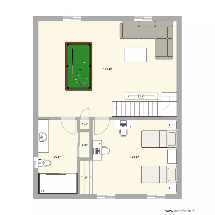 FG-59C. Plan de 6 et 67 m² FG-59C. Plan de 6 et 67 m²