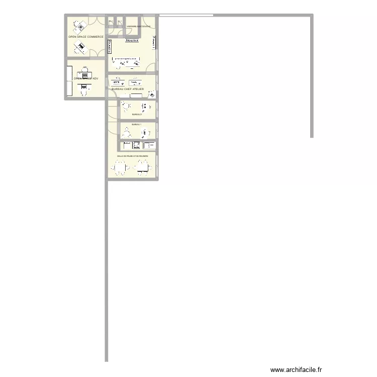 BUREAUX AMBARES 1. Plan de 