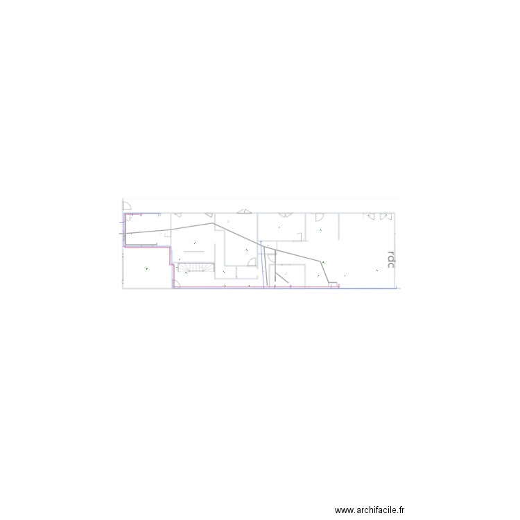 rdc. Plan de 0 pièce et 0 m2
