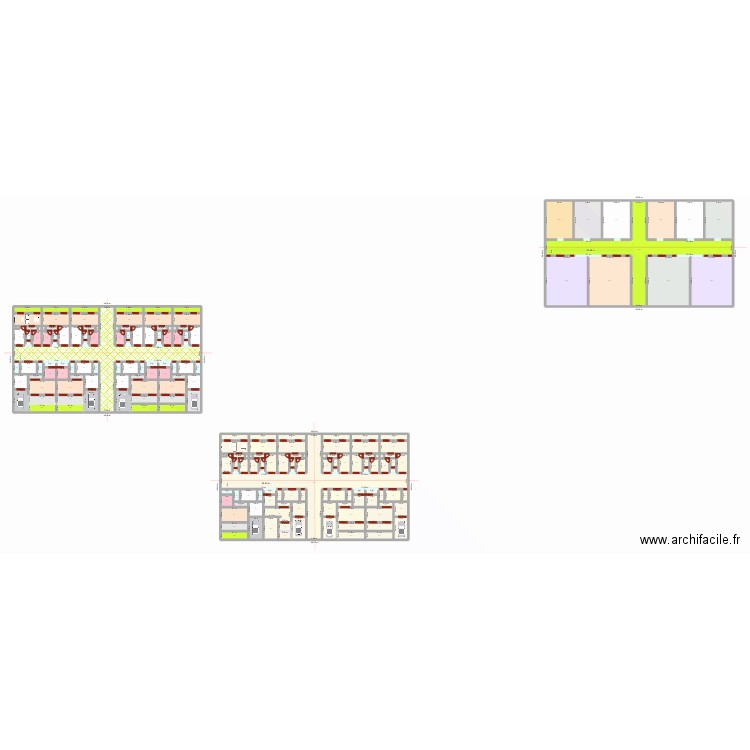 Plan Dabou Cote Ecole Jacq v9 F. Plan de 200 pièces et 3335 m2