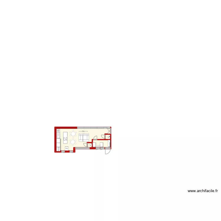 PASA 4eme. Plan de 2 et 26 m² PASA 4eme. Plan de 2 et 26 m²