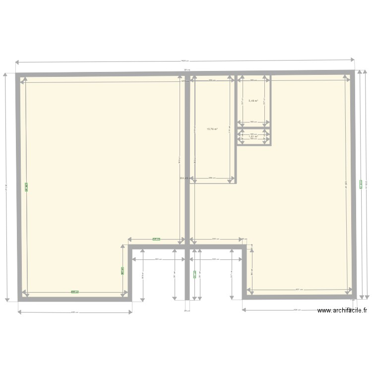 cadalen. Plan de 0 pièce et 0 m2