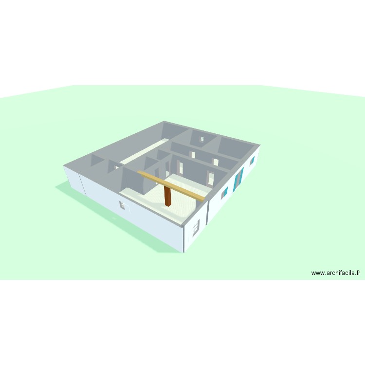 LAFUENTE. Plan de 10 pièces et 338 m2