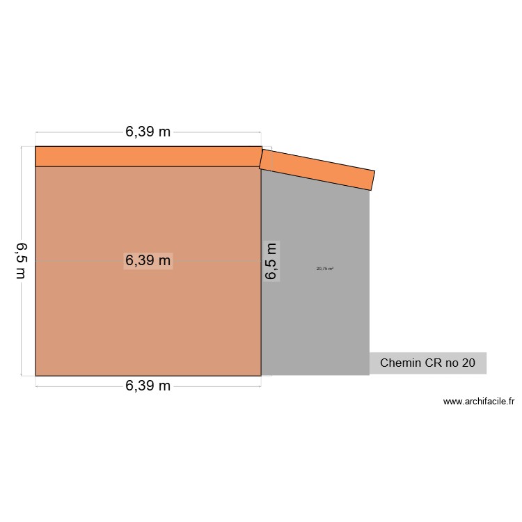 hosni dpm3 facade SUD OUEST 25 09 2025 V3. Plan de 0 pièce et 0 m2 hosni dpm3 facade SUD OUEST 25 09 2025 V3. Plan de 0 pièce et 0 m2