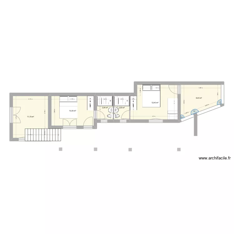 Belvedere Bougainvill&eacute;e Studio renov&eacute;. Plan de 