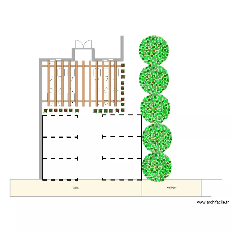 exterieur cher rachel. Plan de 2 et 33 m² exterieur cher rachel. Plan de 2 et 33 m²
