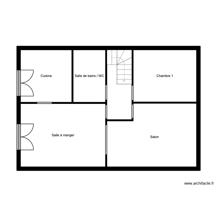 ORDRE DE MALTE - 1er. Plan de 6  et 58 m²