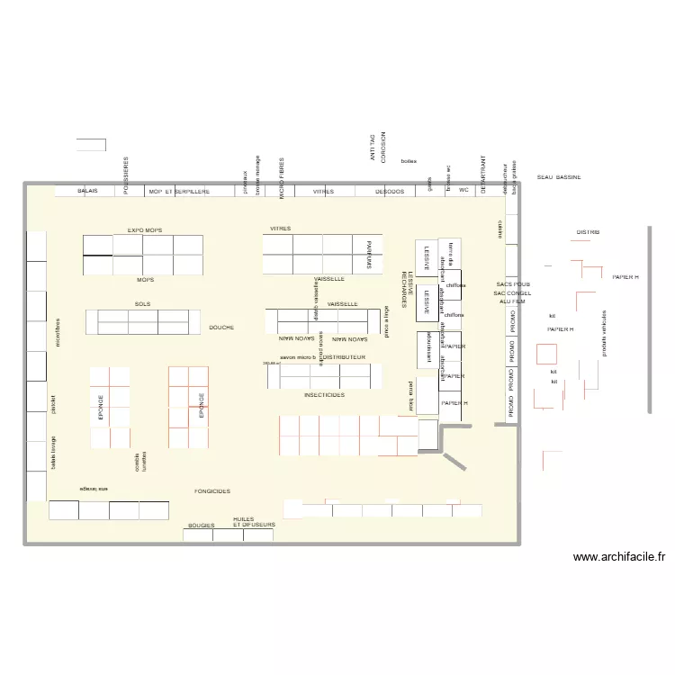 MAG 4. Plan de 1 pièce et 281 m² MAG 4. Plan de 1 pièce et 281 m²