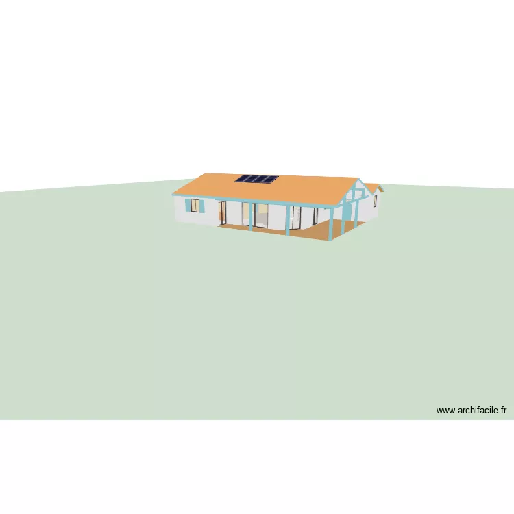 Coupes-Maison. Plan de 9 et 174 m² Coupes-Maison. Plan de 9 et 174 m²
