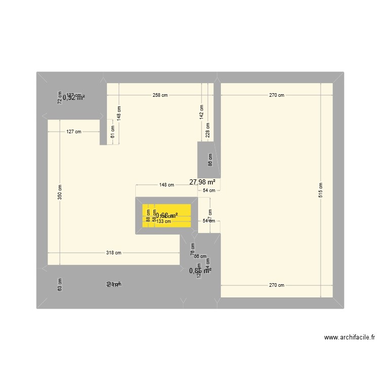 combles Kevin v3. Plan de 0 pièce et 0 m2