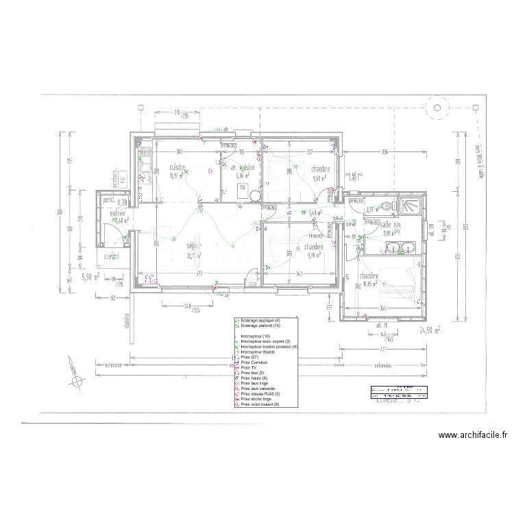 PINEL JULIETTE Plan projet. Plan de 0 pièce et 0 m2