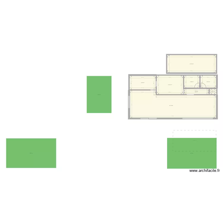 Gastrobar. Plan de 8 et 114 m² Gastrobar. Plan de 8 et 114 m²