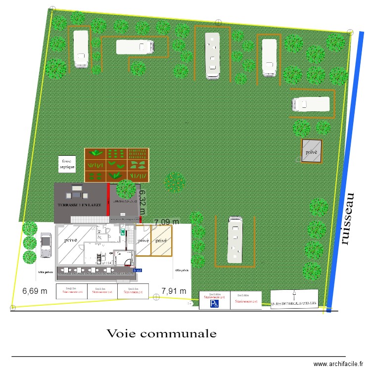 boutique2. Plan de 2 pièces et 16 m2