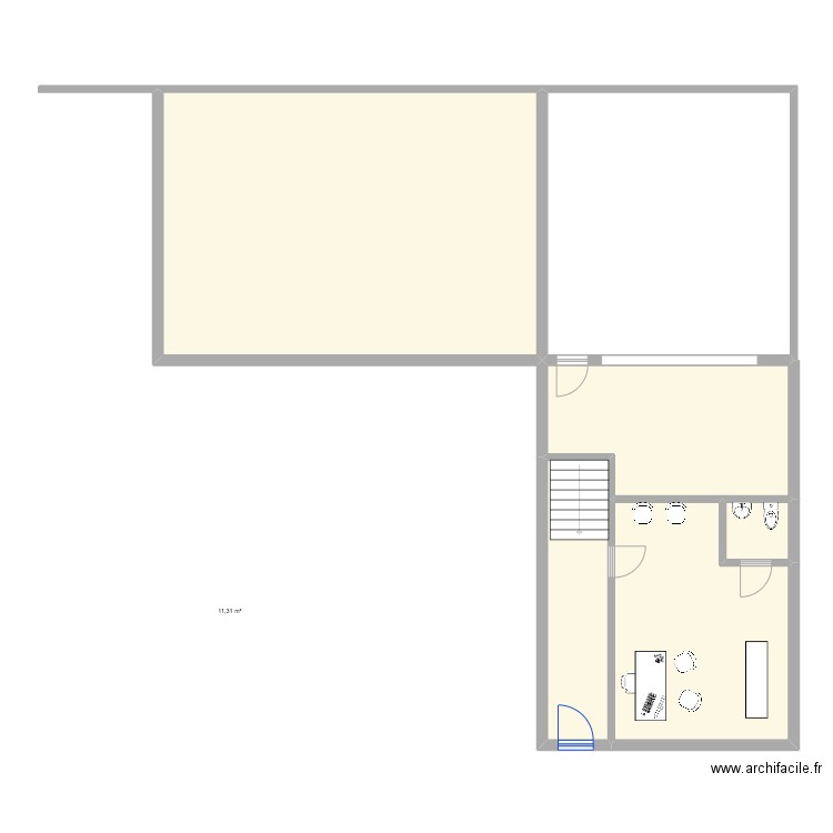 PLAN DE MASSE. Plan de 6 pièces et 164 m2